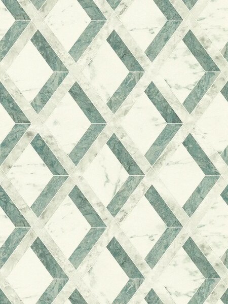 A.S. Création | Vliesová tapeta na zeď Versace 6 79133-2 | 0,53 x 10,05 m | krémová, zelená, vining ivy