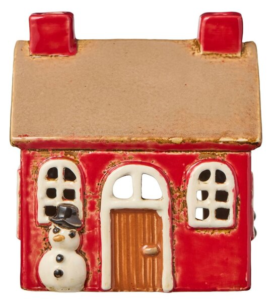 Lucerna domeček Snowman