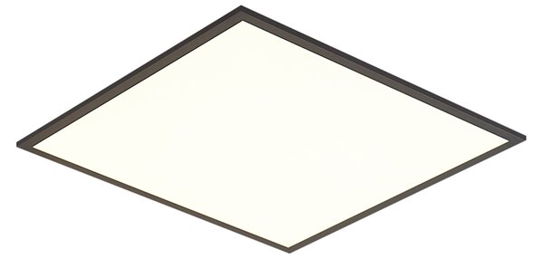 LED panel černý čtvercový vč. LED 3-krokové stmívání - Reeves