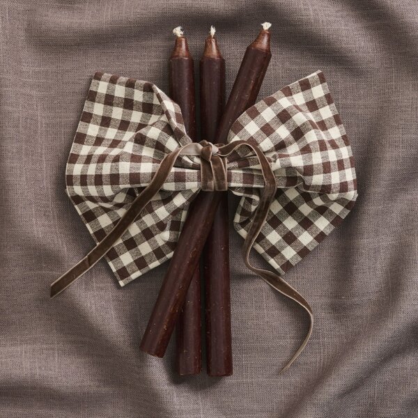 Sametová stuha Chocolate – 10 m