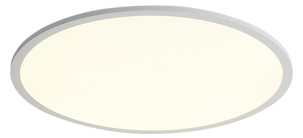 Chytrý LED panel bílý 60 cm vč. LED stmívání do teplých tónů s dálkovým ovládáním - Knob