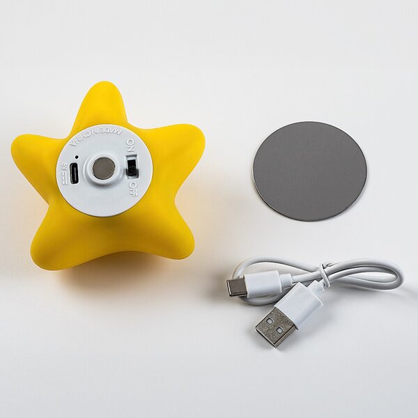 Dětská noční lampa DREAMIES žlutá