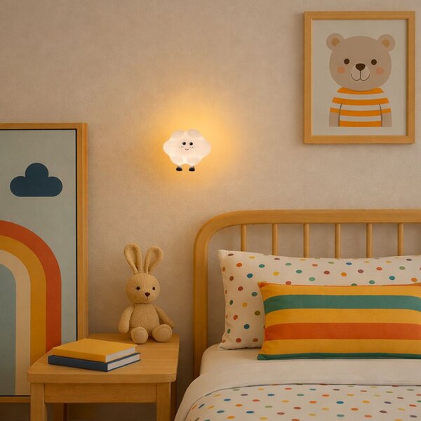 Dětská noční lampa DREAMIES bílá