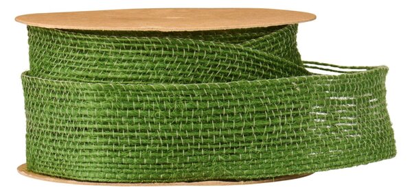 Jutová stuha Herbal Green – 5 m