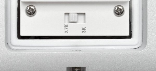 LA 1007143 OVAL 14 WL nástěnné přisazené svítidlo 2700/3000 K, 6 W, bílá - BIG WHITE (SLV)