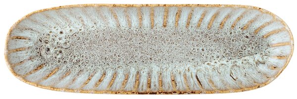 Barevná kameninová servírovací miska Bloomingville Fleur 37,5 cm