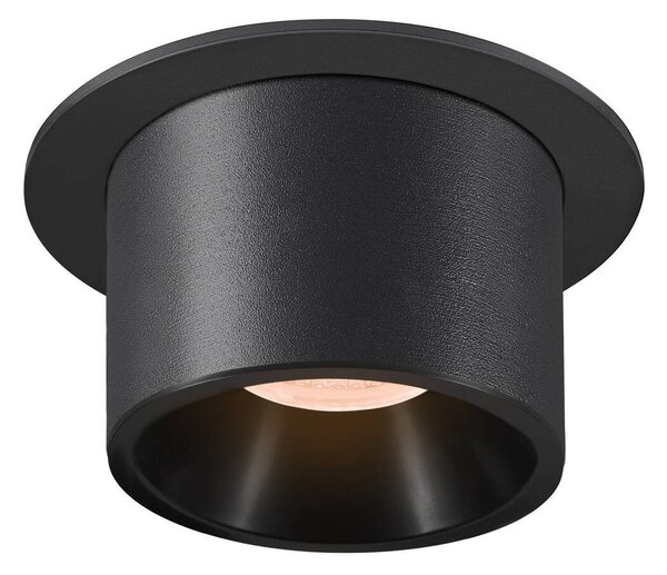 LA 1007032 NUMINOS® PROJECTOR L stropní zápustné svítidlo 2700 K, 40°, válcové, černé/černé - BIG WHITE (SLV)