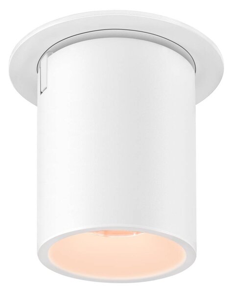 LA 1007045 NUMINOS® PROJECTOR L stropní zápustné svítidlo, 2700 K, 55°, válcové, bílé/bílé - BIG WHITE (SLV)