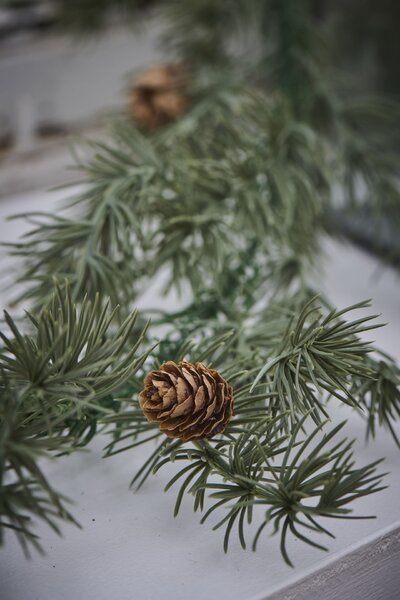 Dekorativní girlanda Cedar with Cones 190 cm