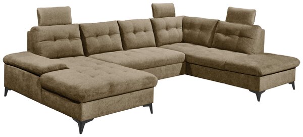 SEDACÍ SOUPRAVA, textil, pískové barvy MID.YOU - Sedací soupravy, Online Only