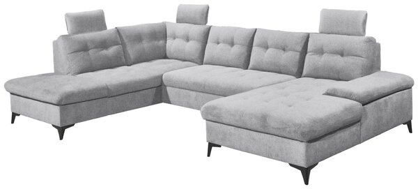 SEDACÍ SOUPRAVA, textil, světle šedá MID.YOU - Sedací soupravy, Online Only