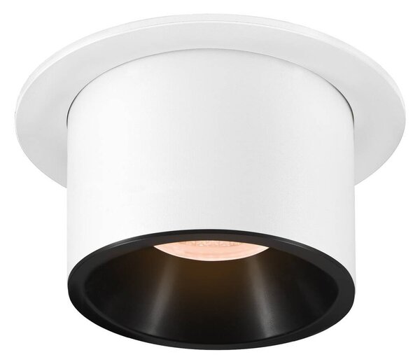 LA 1007041 NUMINOS® PROJECTOR L stropní zápustné svítidlo, 2700 K, 40°, válcové, bílé/černé - BIG WHITE (SLV)