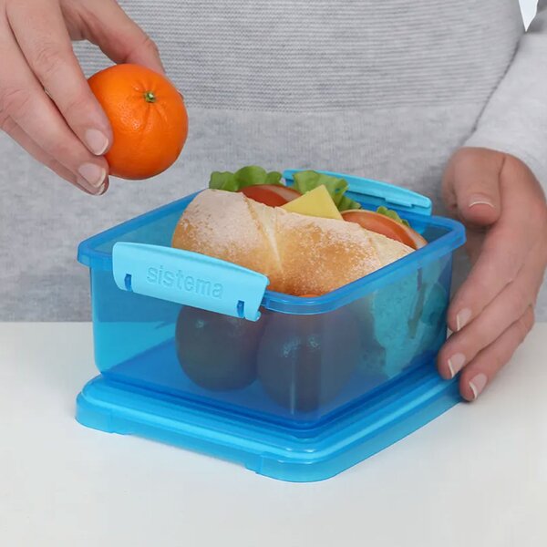 Sistema Svačinový box Lunch Plus 1,2l Barva: růžová