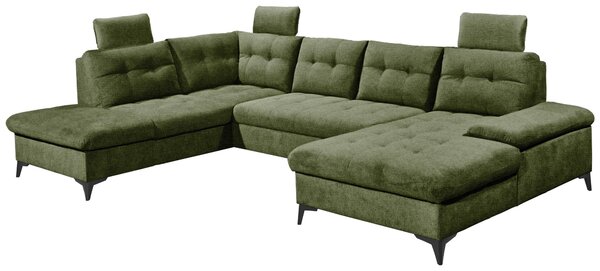 SEDACÍ SOUPRAVA, textil, olivově zelená MID.YOU - Sedací soupravy, Online Only