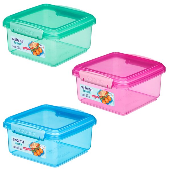 Sistema Svačinový box Lunch Plus 1,2l Barva: růžová