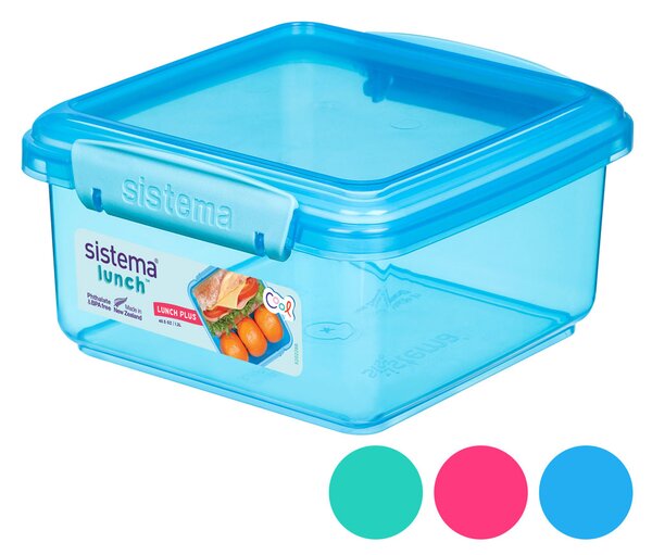 Sistema Svačinový box Lunch Plus 1,2l Barva: růžová