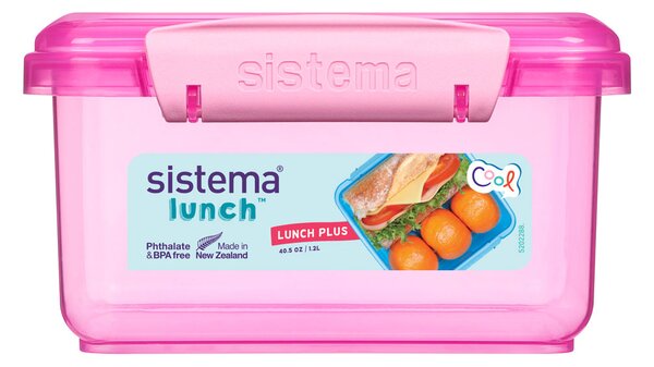Sistema Svačinový box Lunch Plus 1,2l Barva: růžová