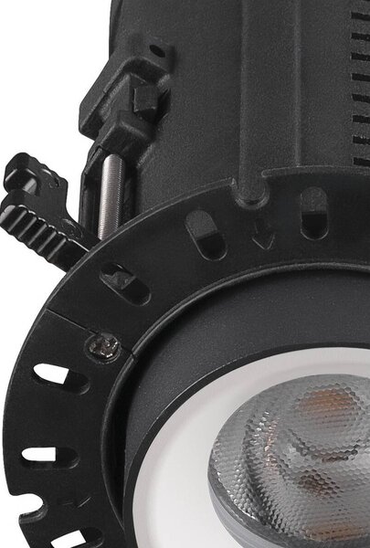 LA 1006874 NUMINOS® PROJECTOR XS stropní zápustné svítidlo, 2700 K, 55°, válcové, černé/bílé - BIG WHITE (SLV)