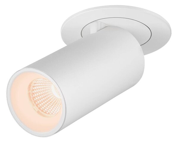 LA 1006937 NUMINOS® PROJECTOR S stropní zápustné svítidlo, 2700 K, 55°, válcové, bílé/bílé - BIG WHITE (SLV)