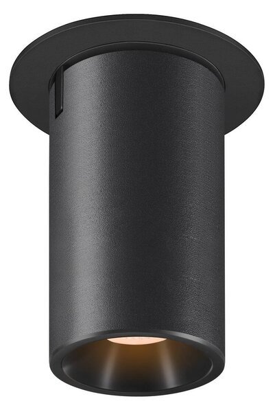 LA 1006981 NUMINOS® PROJECTOR M stropní zápustné svítidlo 2700 K, 55°, válcové, černé/černé - BIG WHITE (SLV)