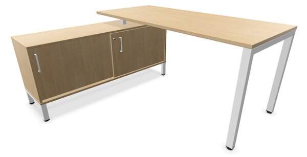 Psací stůl CS5040 4-L 180 cm s sideboardem