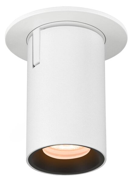 LA 1006879 NUMINOS® PROJECTOR XS stropní zápustné svítidlo, 2700 K, 40°, válcové, bílé/černé - BIG WHITE (SLV)