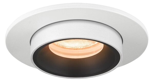 LA 1006879 NUMINOS® PROJECTOR XS stropní zápustné svítidlo, 2700 K, 40°, válcové, bílé/černé - BIG WHITE (SLV)