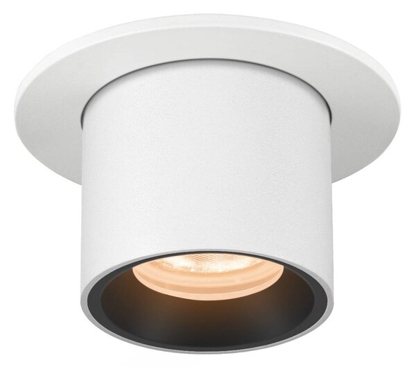 LA 1006879 NUMINOS® PROJECTOR XS stropní zápustné svítidlo, 2700 K, 40°, válcové, bílé/černé - BIG WHITE (SLV)