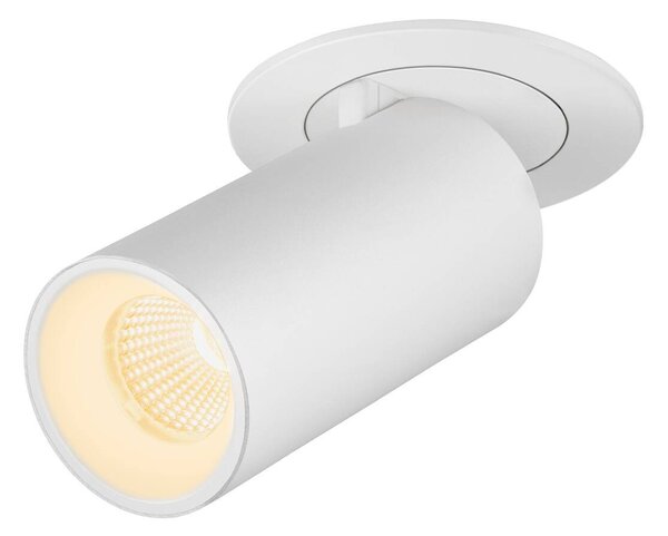 LA 1006955 NUMINOS® PROJECTOR S stropní zápustné svítidlo, 3000 K, 55°, válcové, bílé/bílé - BIG WHITE (SLV)