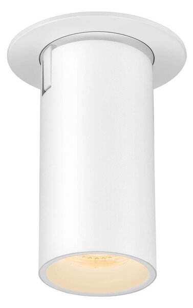 LA 1006955 NUMINOS® PROJECTOR S stropní zápustné svítidlo, 3000 K, 55°, válcové, bílé/bílé - BIG WHITE (SLV)