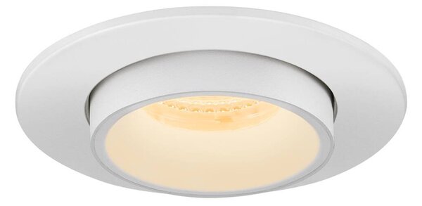 LA 1006955 NUMINOS® PROJECTOR S stropní zápustné svítidlo, 3000 K, 55°, válcové, bílé/bílé - BIG WHITE (SLV)