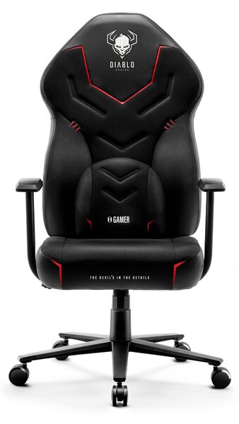 Herní židle Diablo X-Gamer 2.0 Normal Size: černá Diablochairs