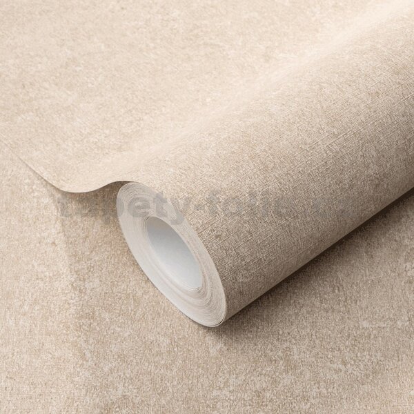 Vliesové tapety na zeď Gentle 10430-25, rozměr 10,05 m x 0,53 m, jemná struktura světle hnědá, Erismann