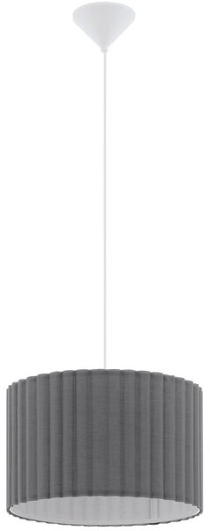 Eglo 55702 - Lustr na lanku 1xE27/40W/230V šedá