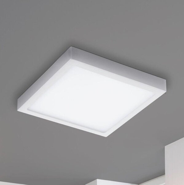 Eglo 33209 - LED RGBW Stm. stropní svítidlo FUEVA-C LED/21W/230V 30x30 cm bílá