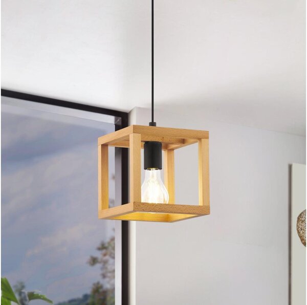 Eglo 32145 - Lustr na lanku BLACKCROWN 1xE27/40W/230V