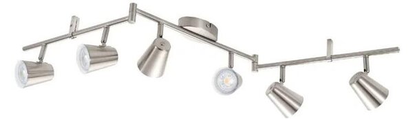 Eglo 75218 - LED Bodové svítidlo TRAVALE 6xGU10/3W/230V lesklý chrom