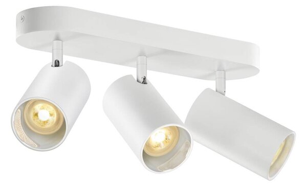 LA 1006428 ASTO TUBE stropní přisazené svítidlo, válcové, max. 3x 10 W, bílé - BIG WHITE (SLV)