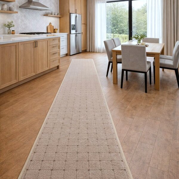 Condor Carpets, Běhoun na míru Udinese béžový new, šíře 50 cm, béžová, chodba / předsíň