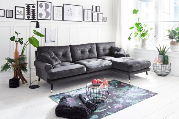 ROHOVÁ SEDAČKA, textil, zelená MID.YOU - Online Only sedačky, Online Only