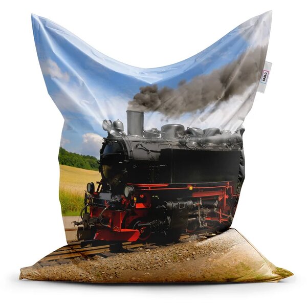 Sablio Sedací vak Classic Lokomotiva 3 - 150x100 cm
