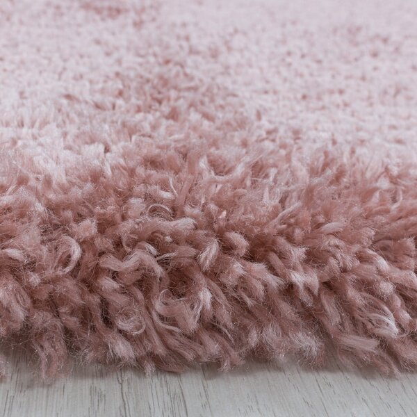 Růžový koberec 60x110 cm Fluffy – Ayyildiz Carpets