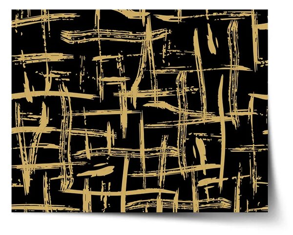 Sablio Plakát Zlaté malování - 60x40 cm
