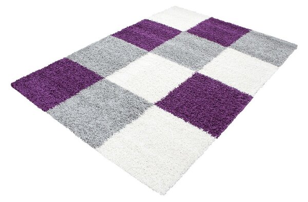 Fialovo-šedý koberec 60x110 cm Life – Ayyildiz Carpets