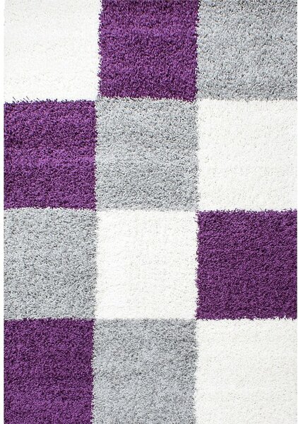 Fialovo-šedý koberec 60x110 cm Life – Ayyildiz Carpets