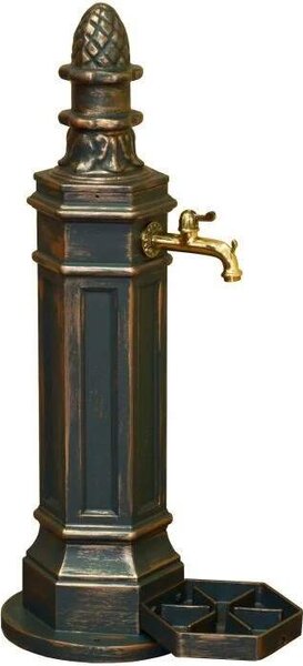 PRÉMIOVÝ vodovodní sloupek ROMA, antický bronz
