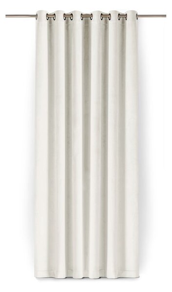 Krémový sametový dimout závěs 140x270 cm Velto – Filumi