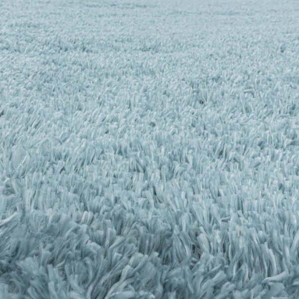 Modrý běhoun 80x250 cm Fluffy – Ayyildiz Carpets