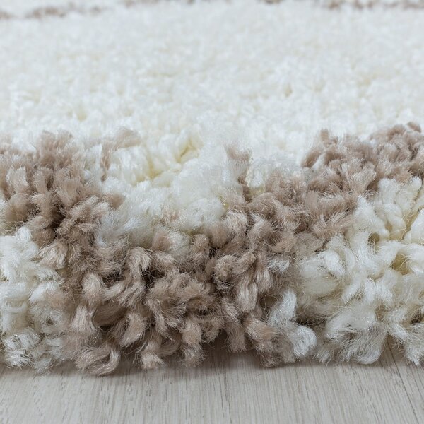 Krémový kulatý koberec ø 120 cm Alvor – Ayyildiz Carpets