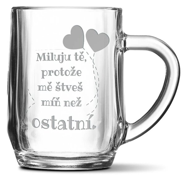 Sablio Půllitr Miluju tě, protože mě štveš míň než ostatní: 0,5